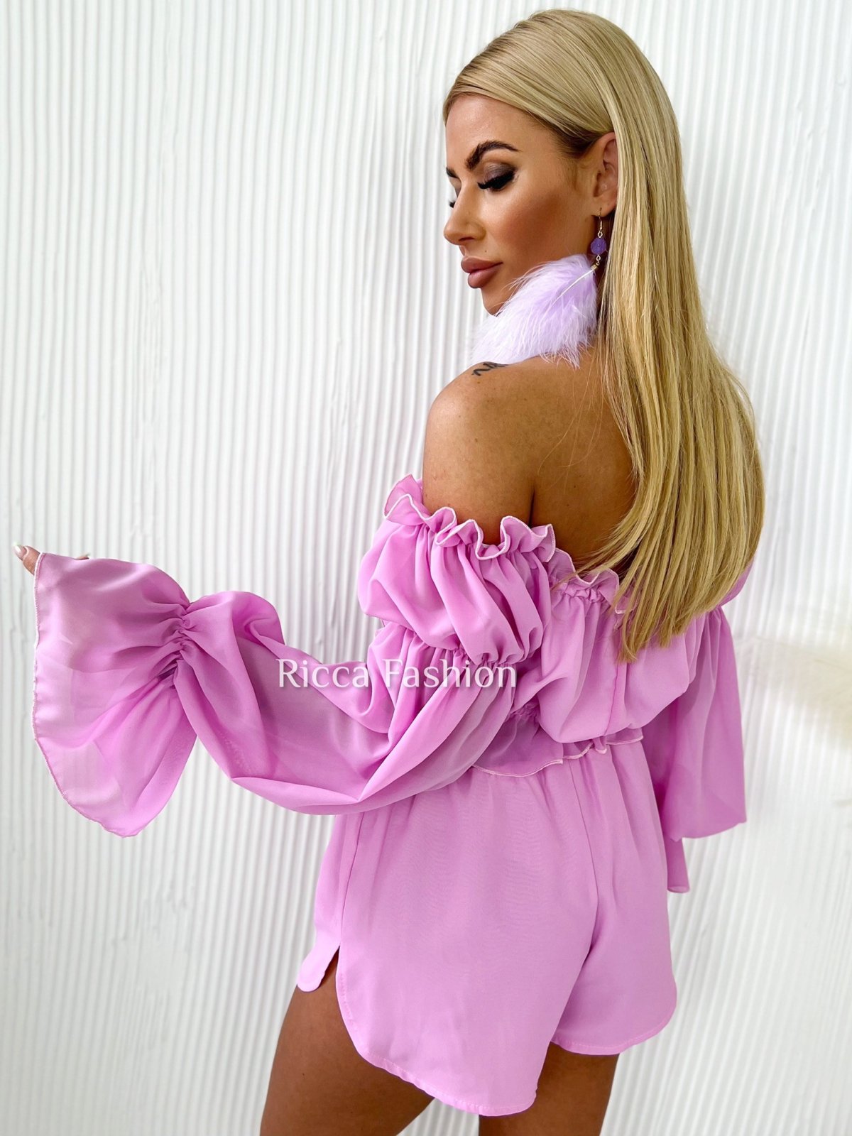 Komplet LOVE by Ricca, wrzos