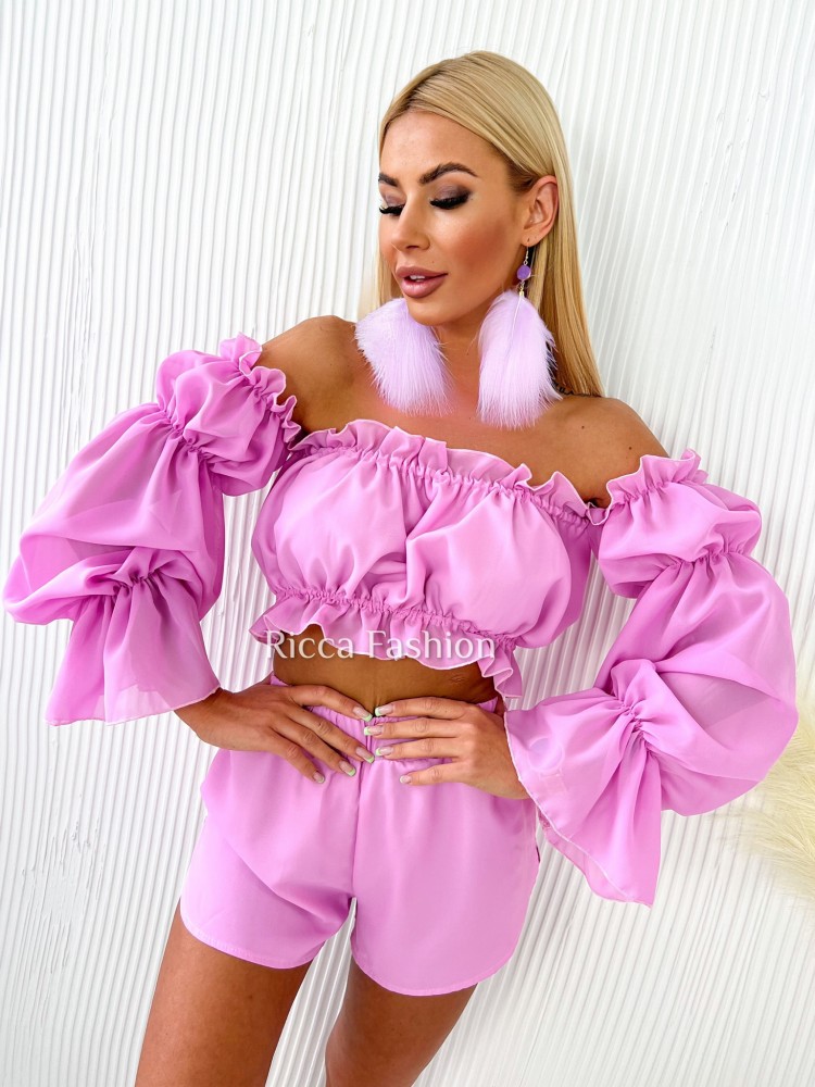 Komplet LOVE by Ricca, wrzos