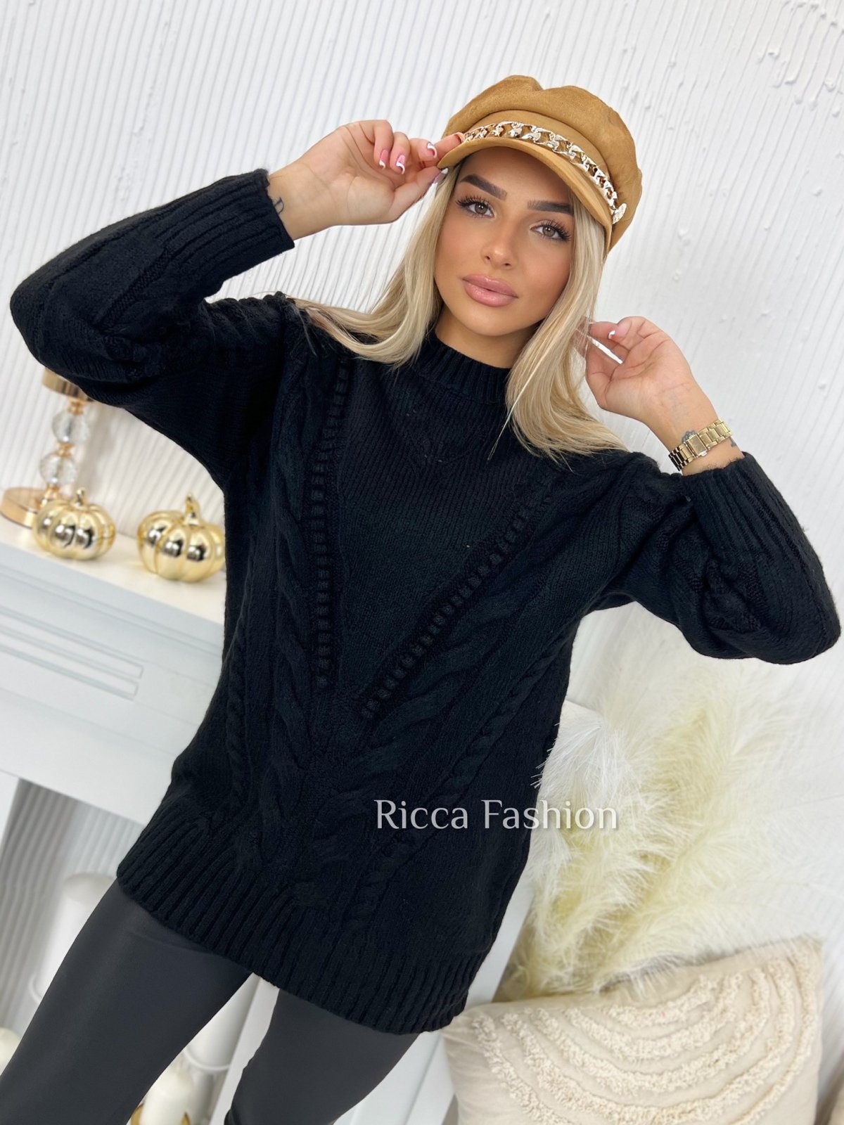 Sweter VISMO, black