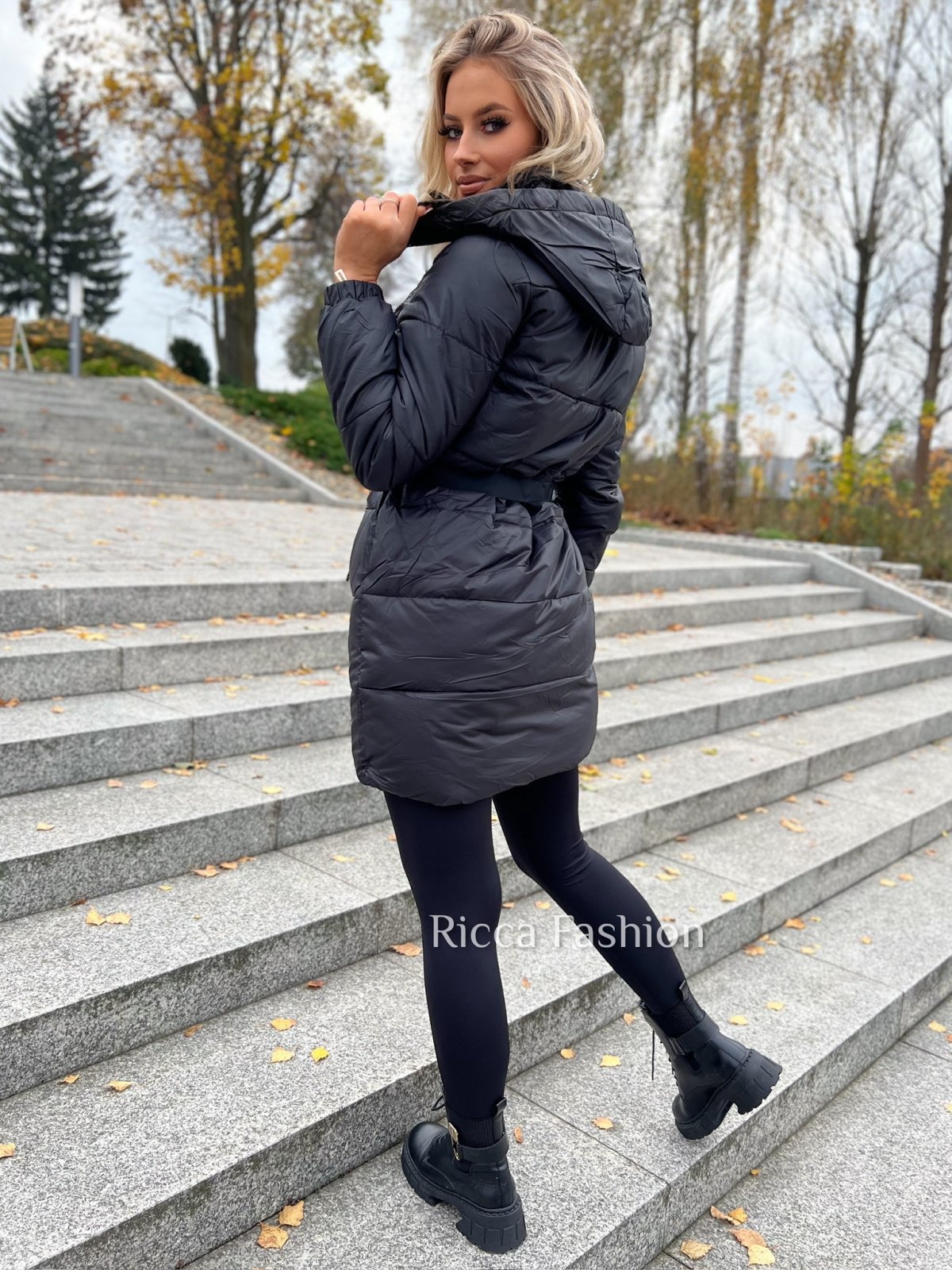 Kurtka/płaszcz PAROS, black