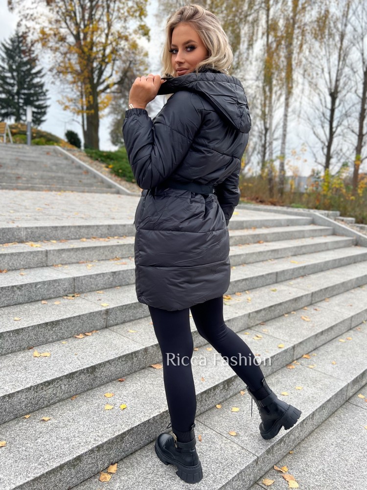 Kurtka/płaszcz PAROS, black