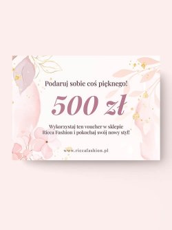 Bon podarunkowy, 500 zł