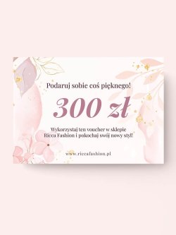 Bon podarunkowy, 300 zł