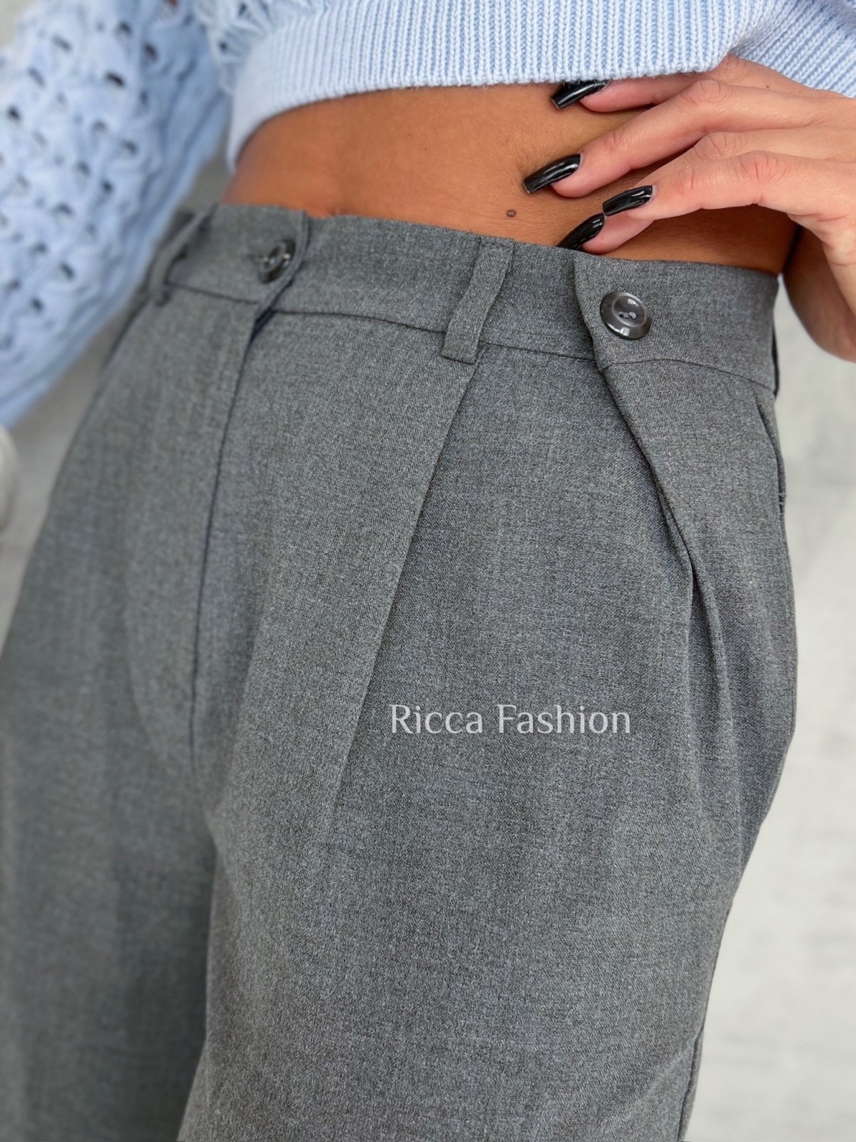 Spodnie CAPRI, graphite