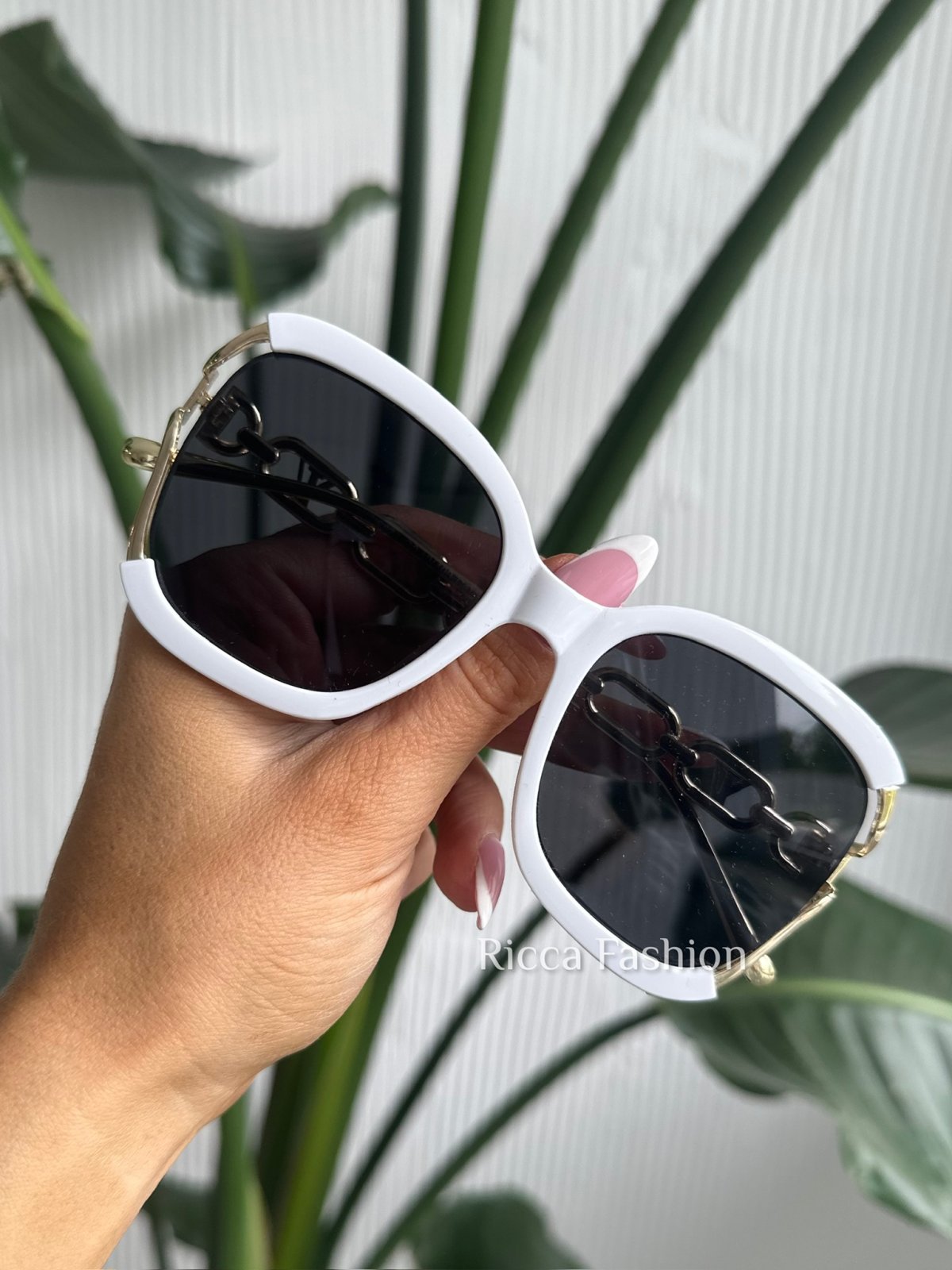 Okulary przeciwsłoneczne BEACH VIBES, white