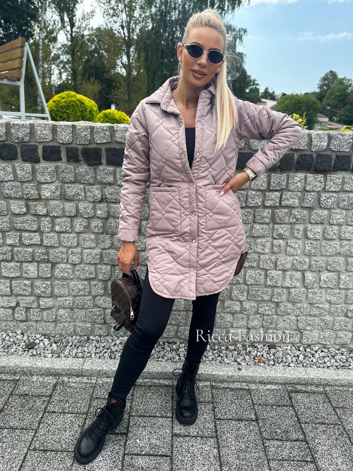 Płaszcz BELLUCI by Ricca, cappuccino