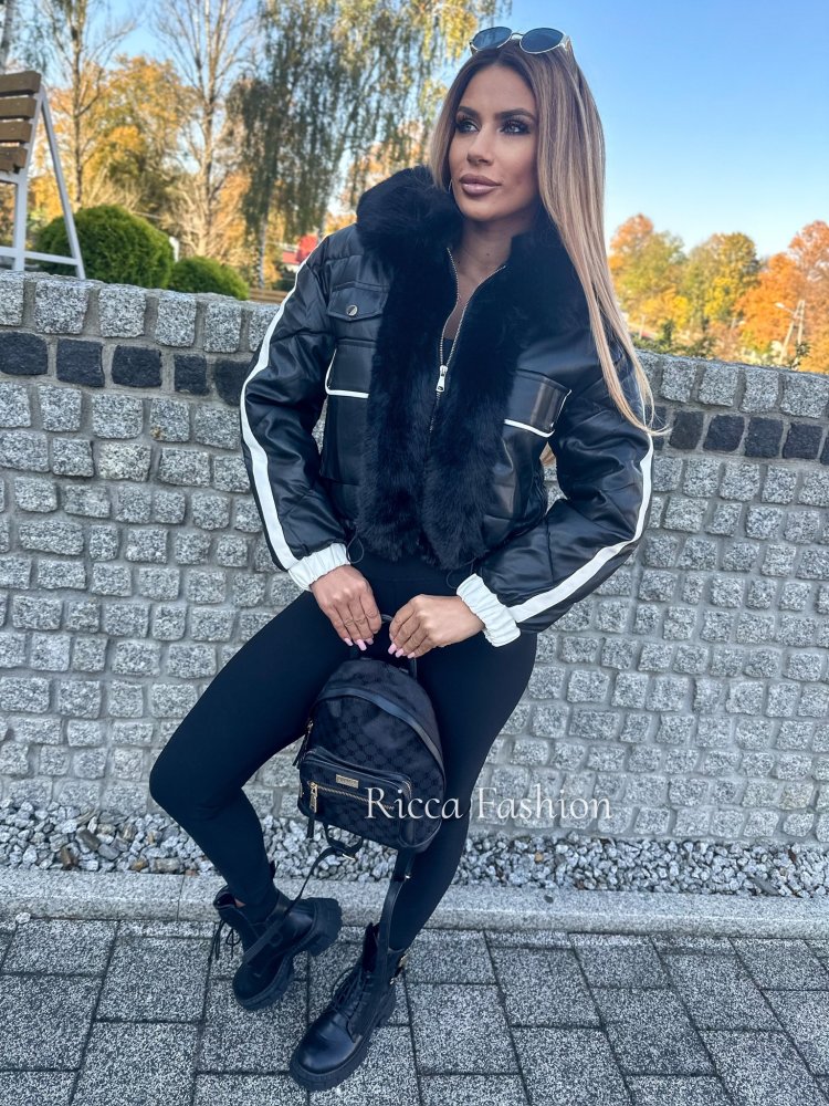 Kurtka KARMIN, black