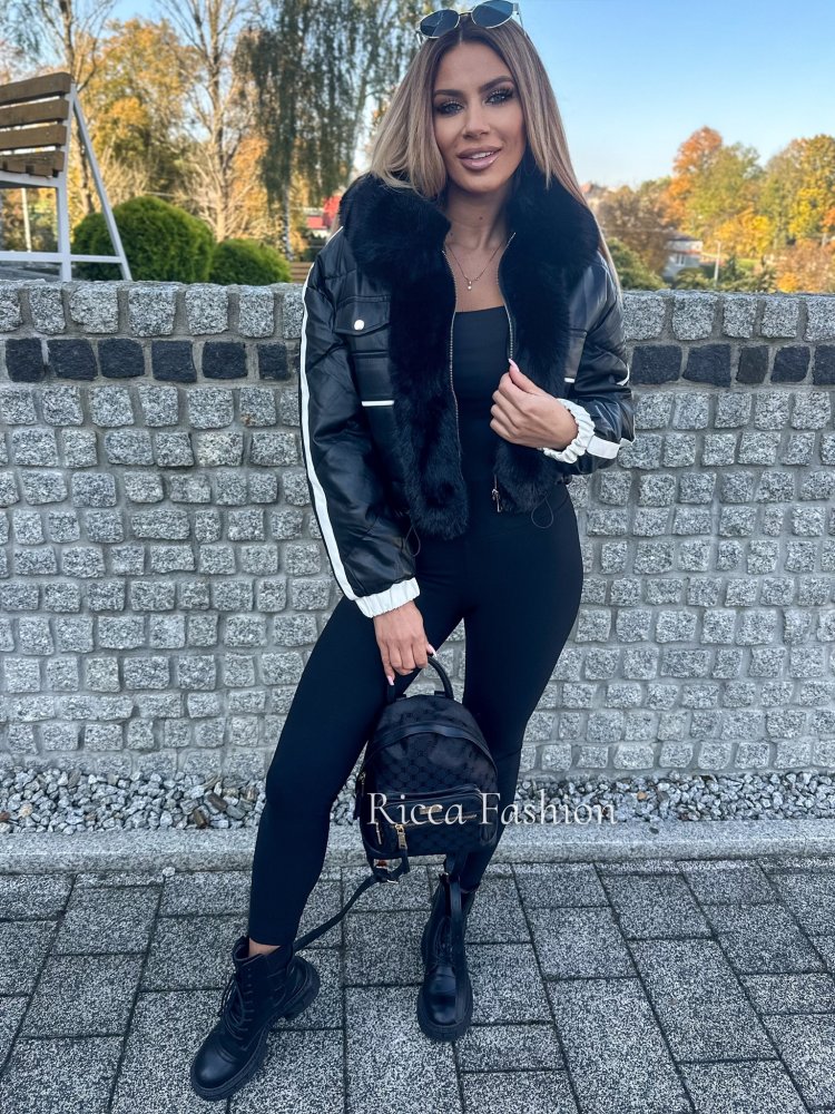 Kurtka KARMIN, black