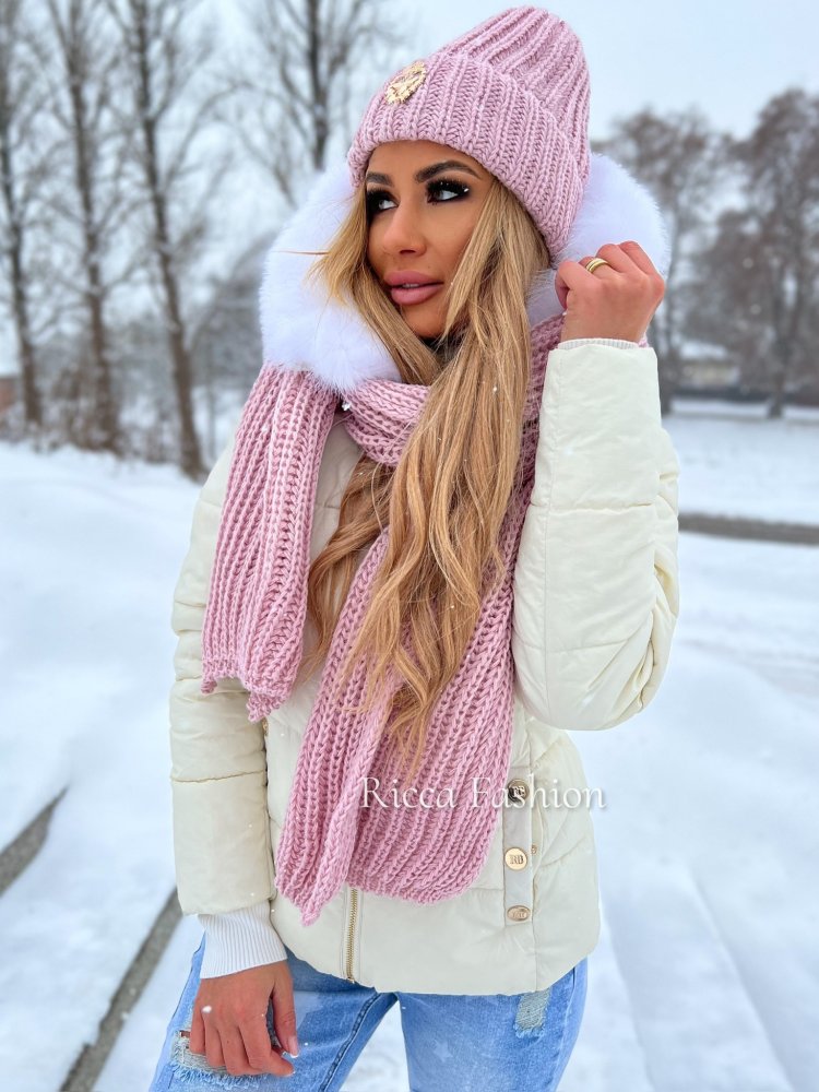 Komplet czapka+szalik APIS,...