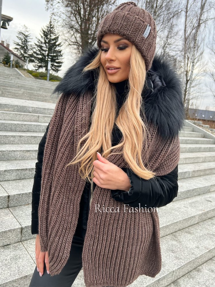 Komplet czapka+szalik...