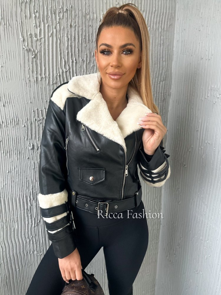 Kurtka/kożuszek TRUE, black