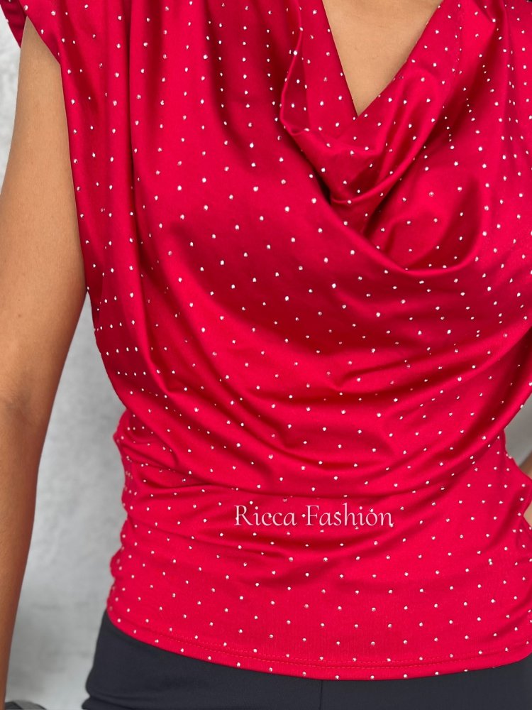 Bluzka z diamencikami...