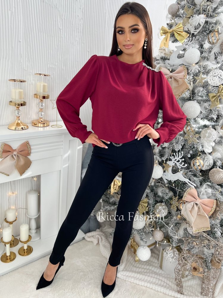 Koszula BESTY, burgund