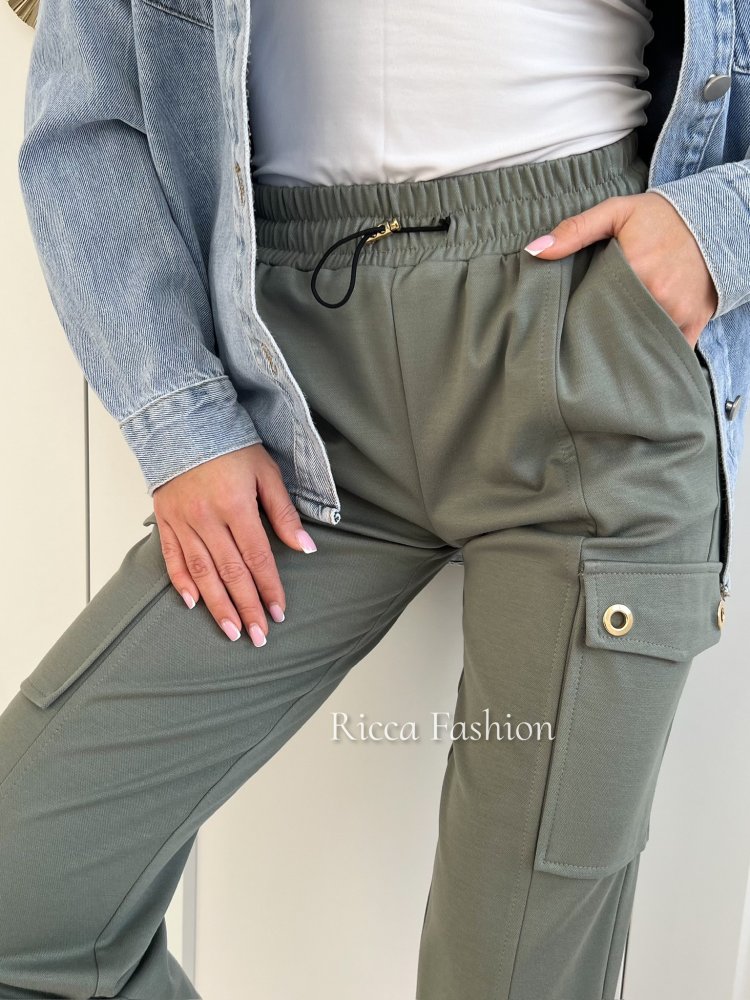 Spodnie dresowe RAYAN, khaki