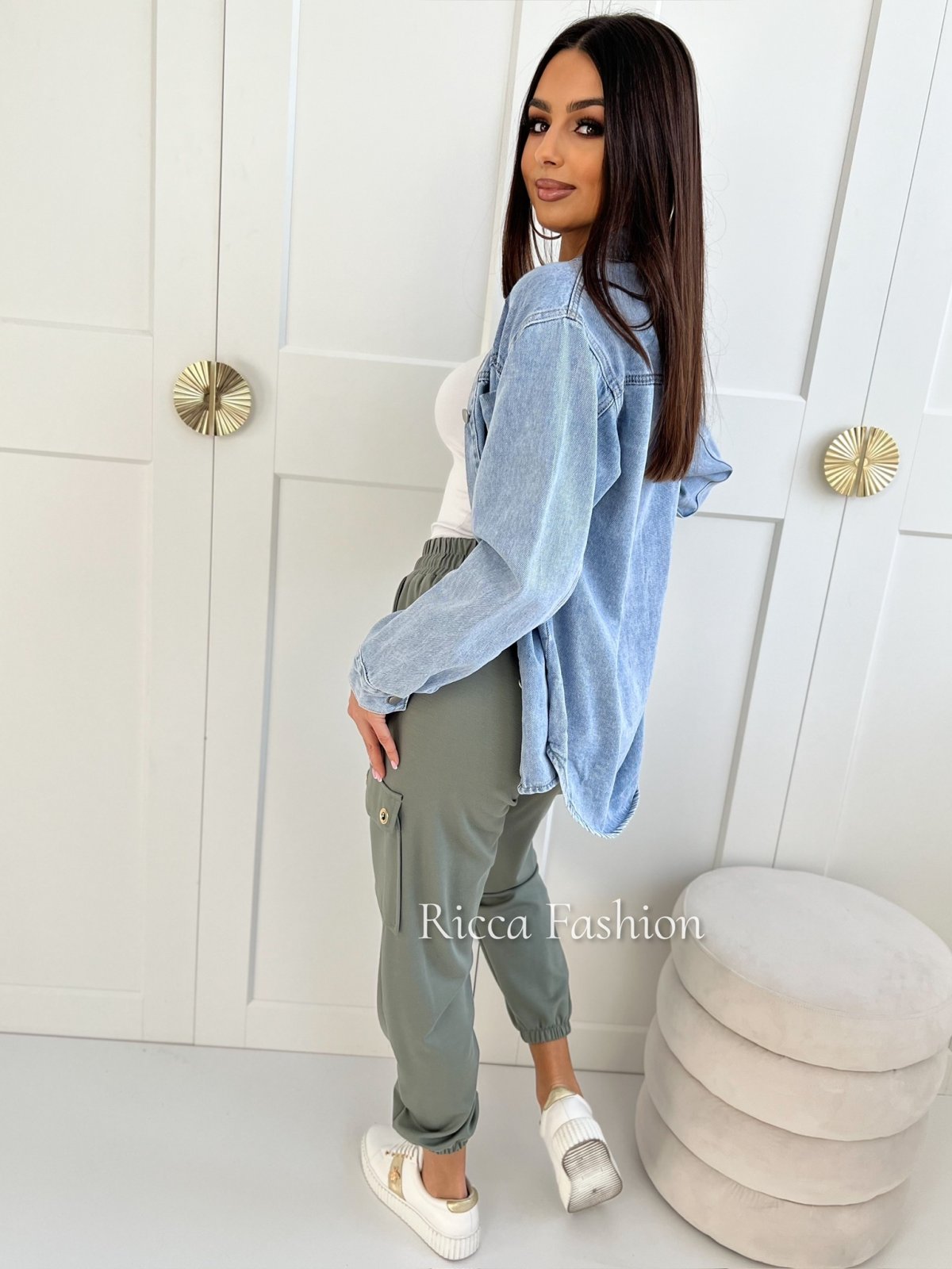 Spodnie dresowe RAYAN, khaki