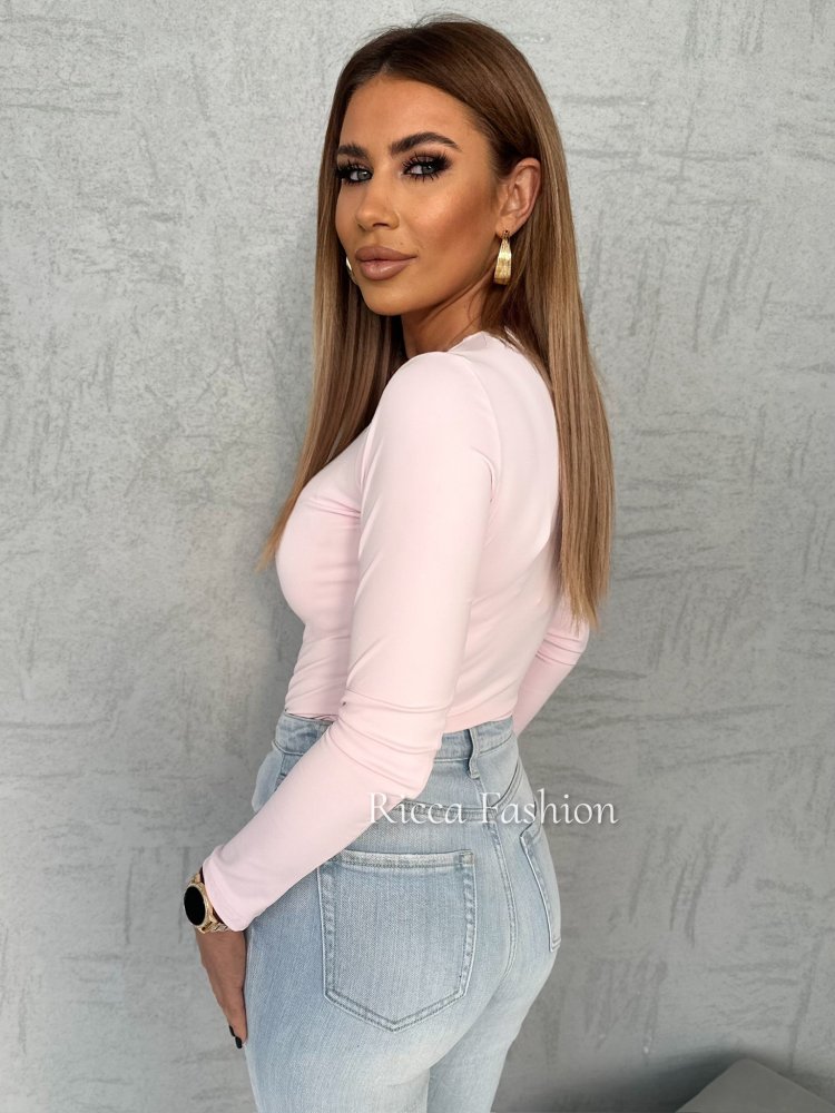 Bluzka AMANDA by Ricca, pastel pink