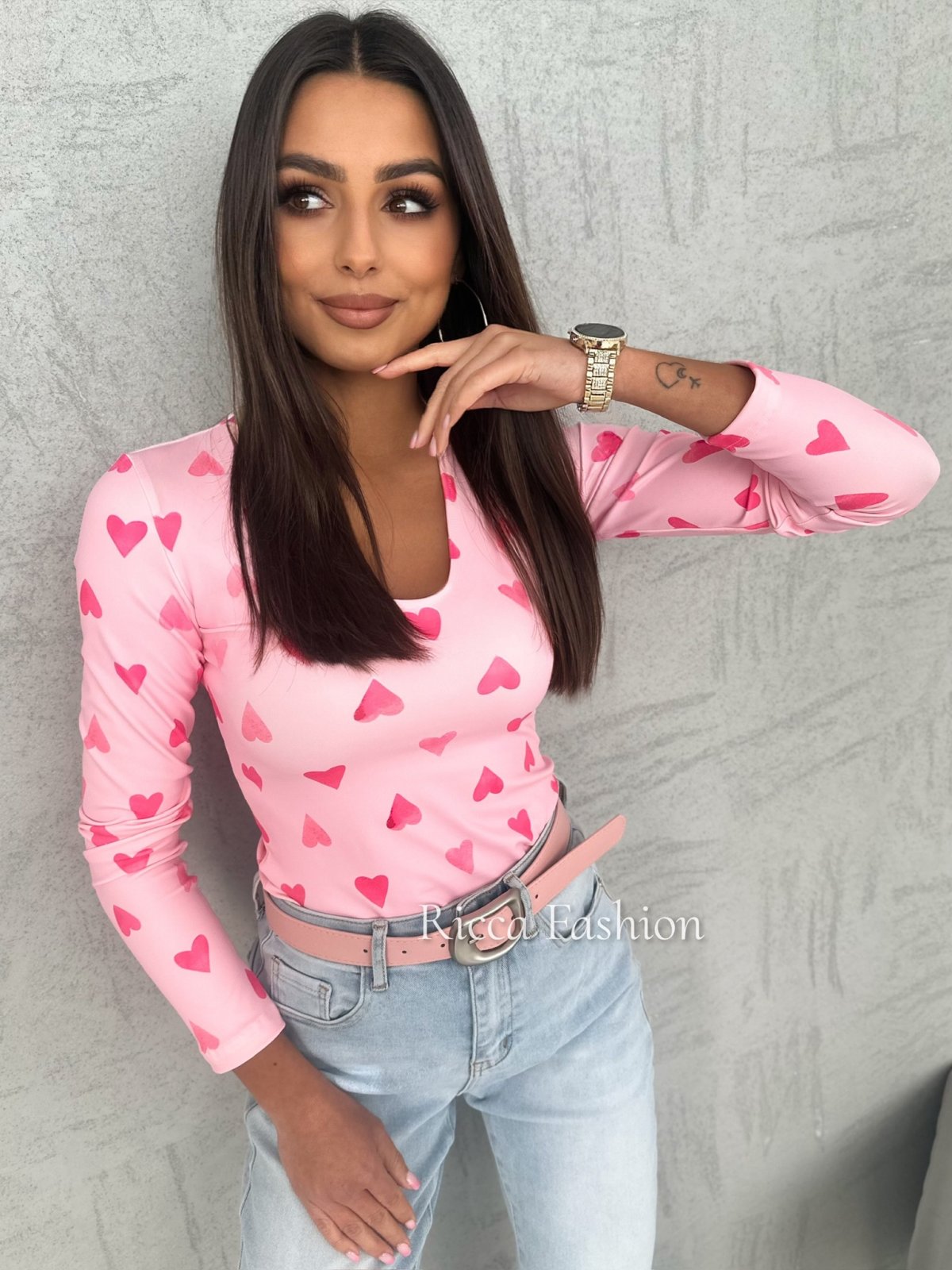 Bluzka AMANDA by Ricca, sweet hearts