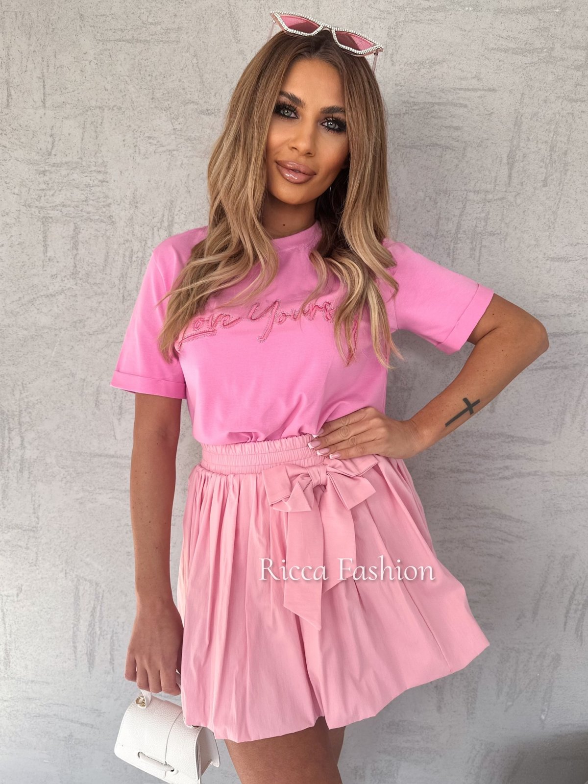 Spódniczka bombka OTILLA, sweet pink