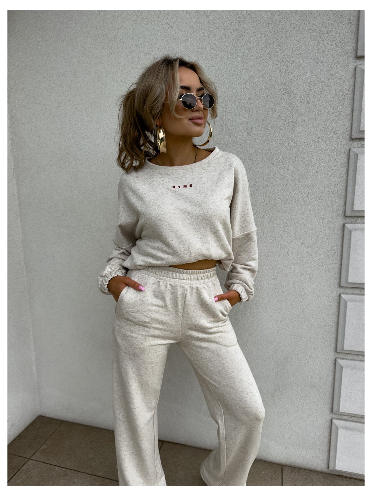 Komplet dresowy SYDNEY, konopia