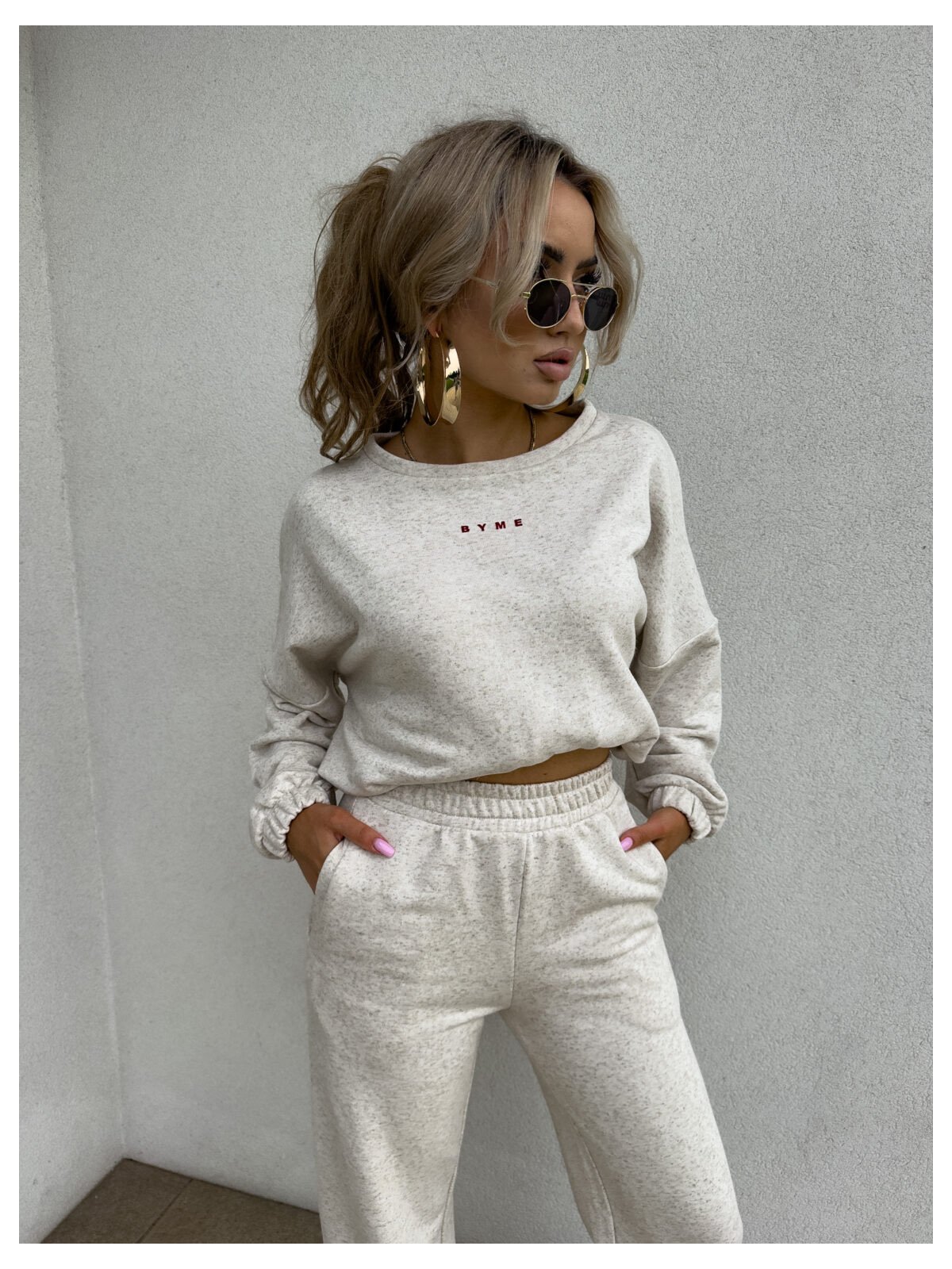 Komplet dresowy SYDNEY, konopia