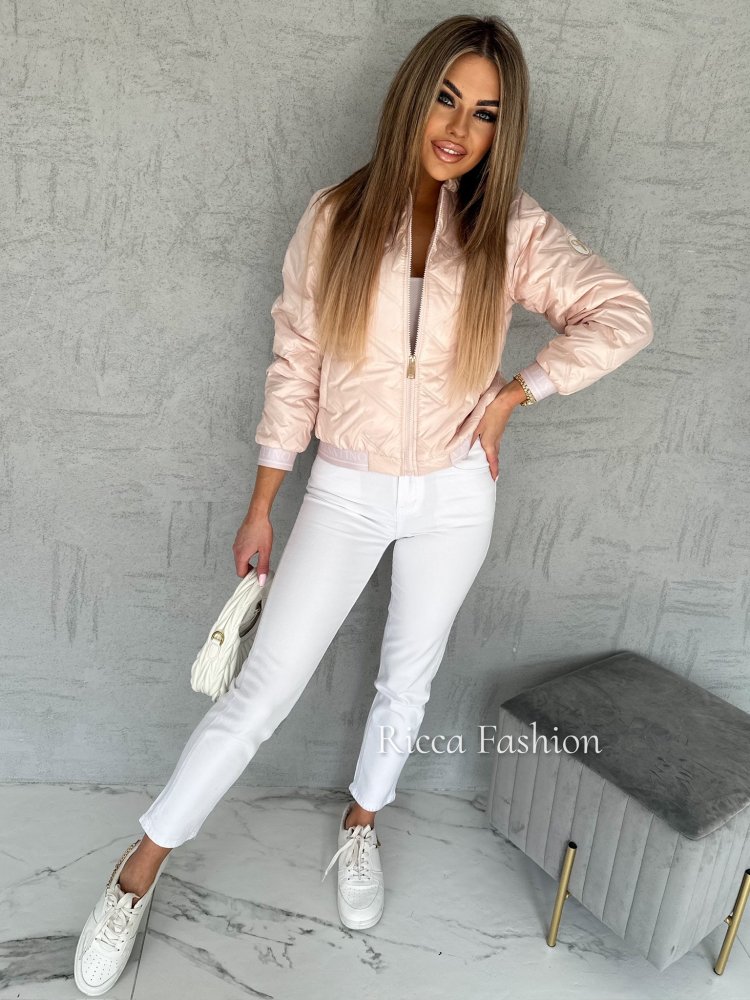 Kurtka pikowanaBLANCA, light pink