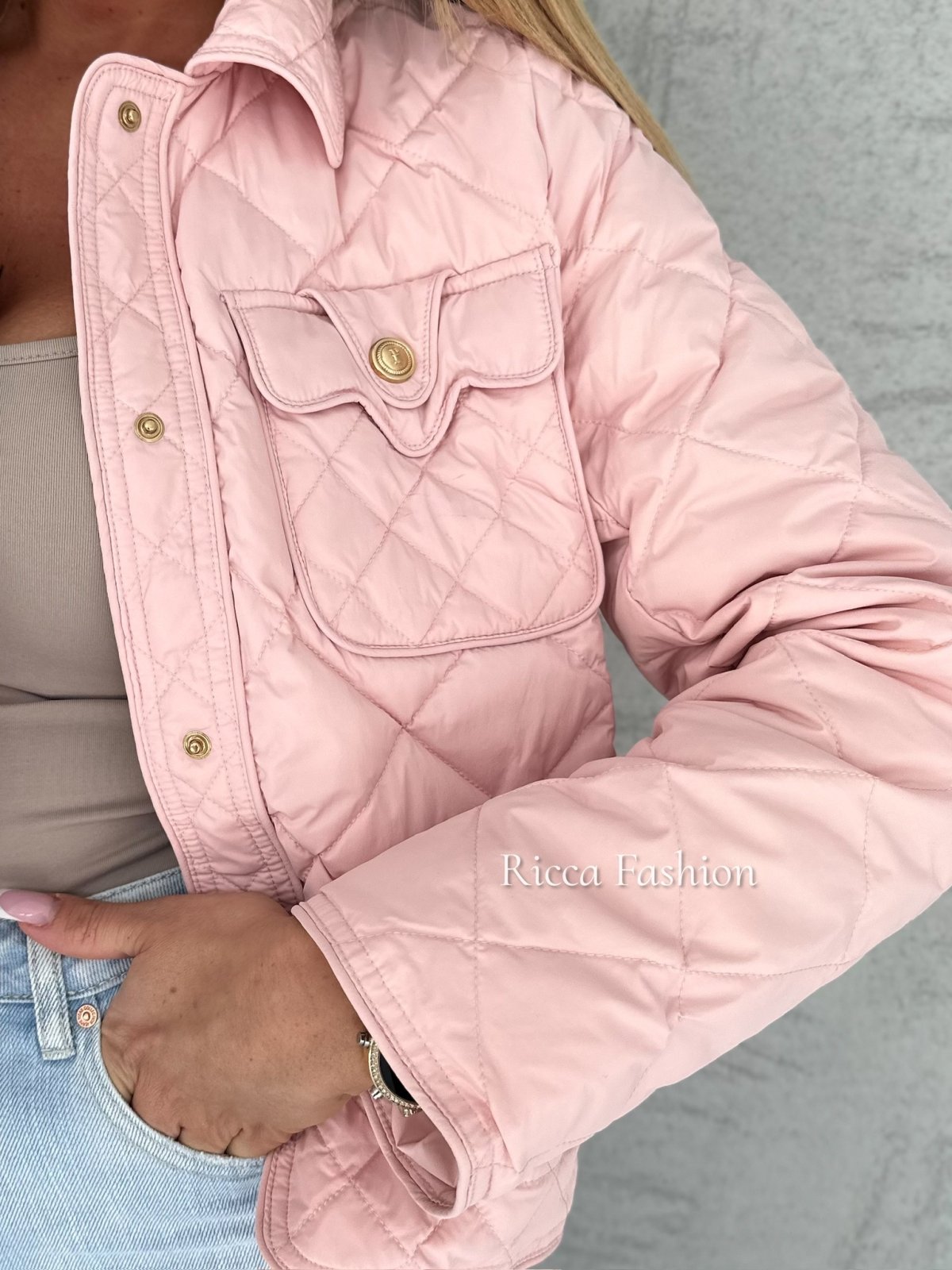 Kurtka puchowa SABADO, light pink