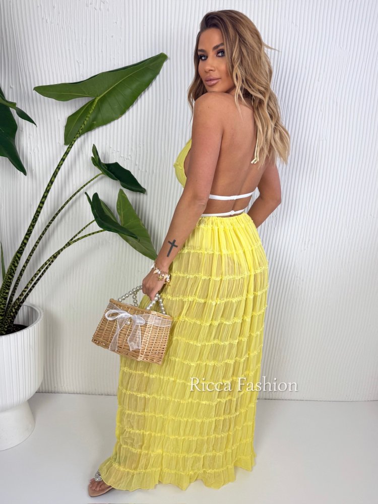 Komplet FONTANA, yellow