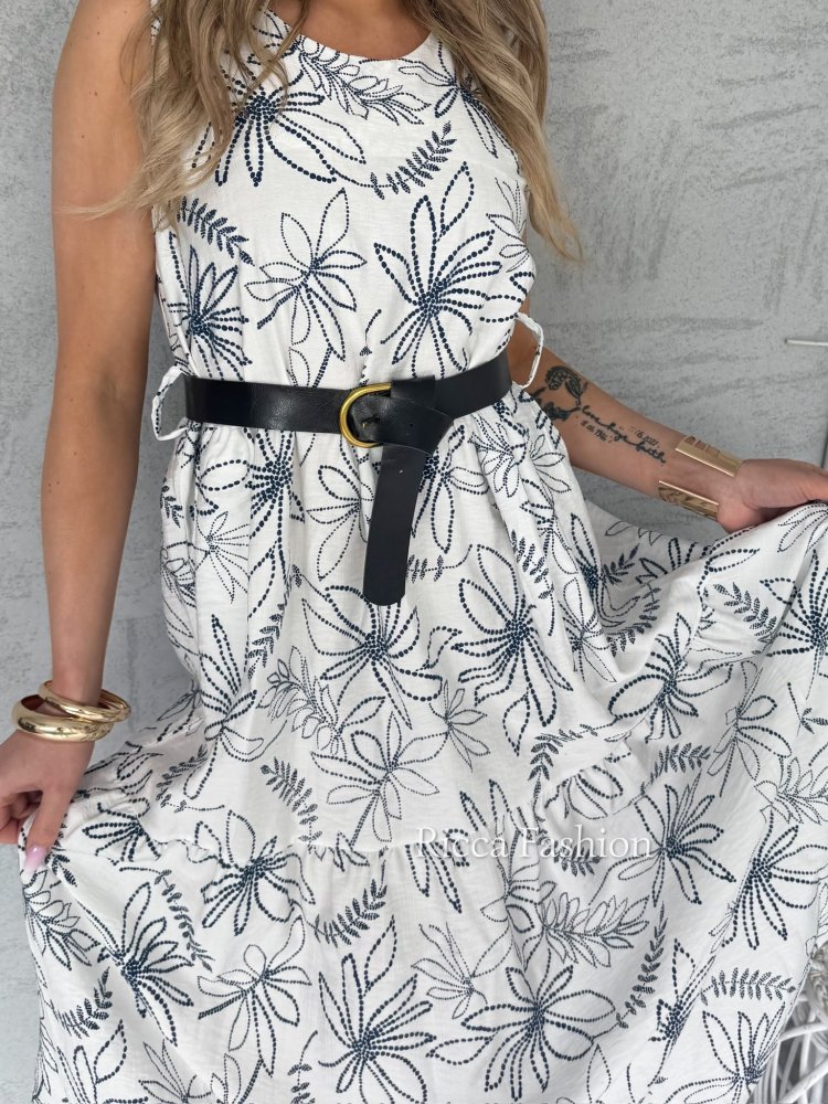 Sukienka midi BARILLA, white