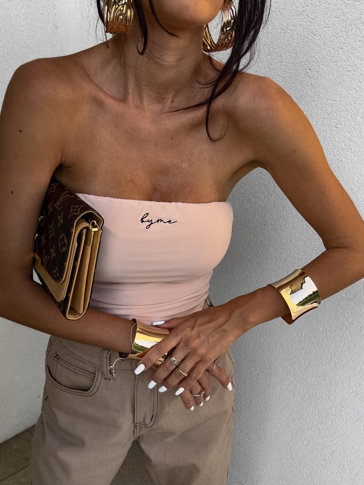 Top z wiskozy MAVEN, beż