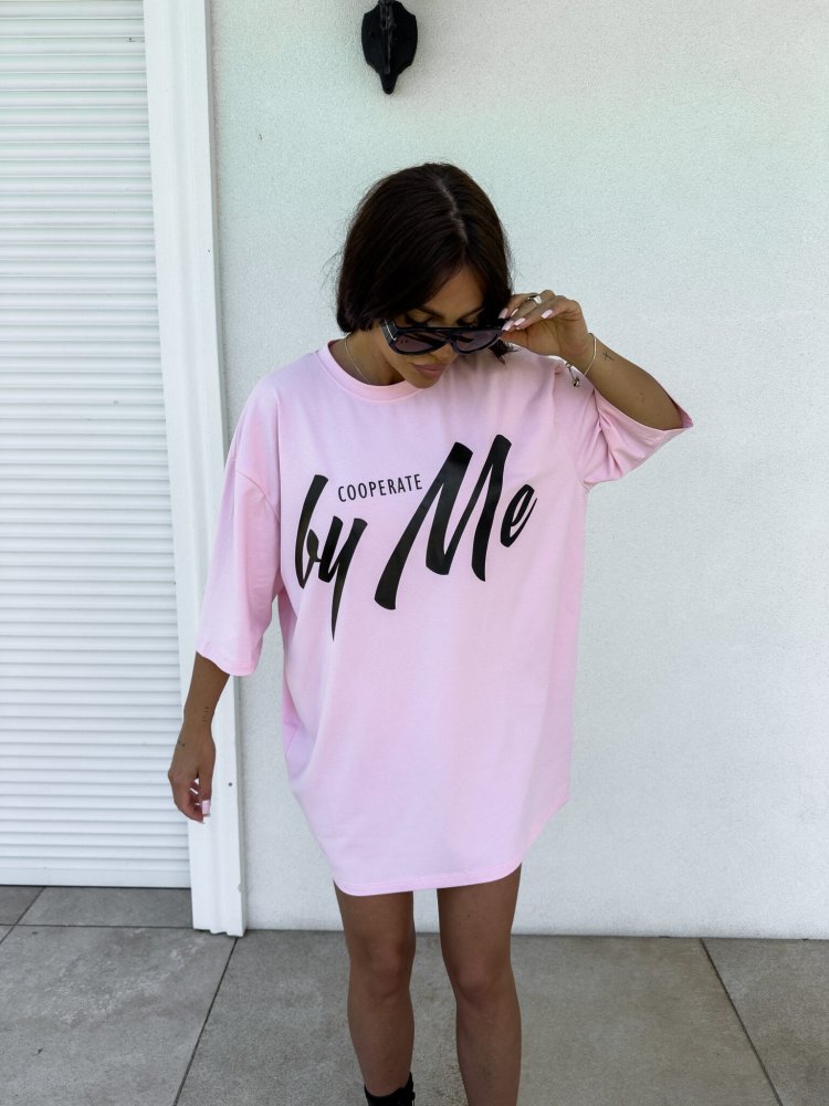 T-shirt/sukienka COLA, róż