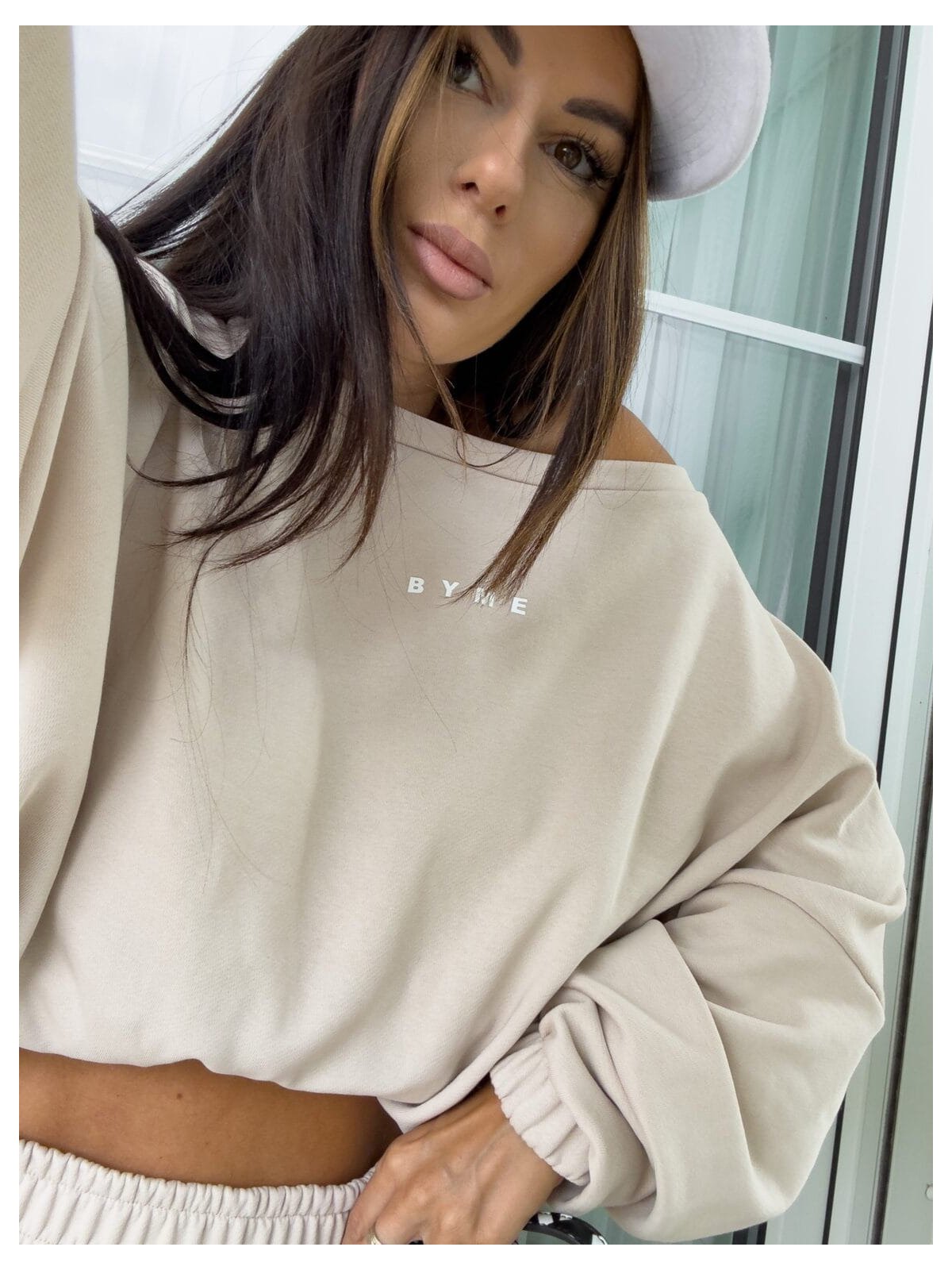 Komplet dresowy SYDNEY, ciepły beż