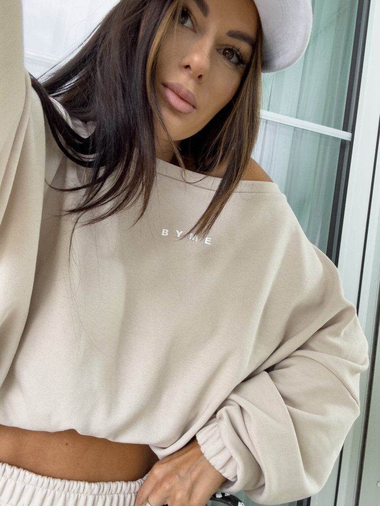 Komplet dresowy SYDNEY, ciepły beż