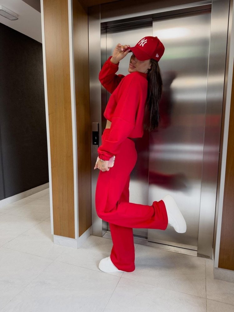 Komplet dresowy SYDNEY, czerwony