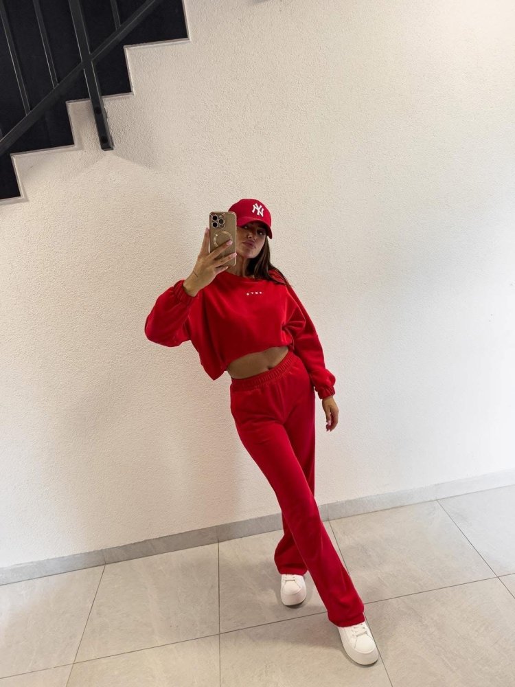 Komplet dresowy SYDNEY, czerwony