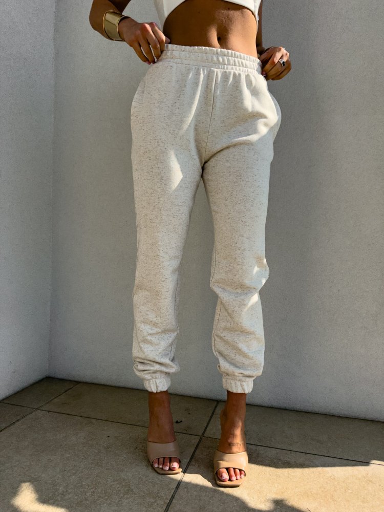 Spodnie joggery BODA, konopia