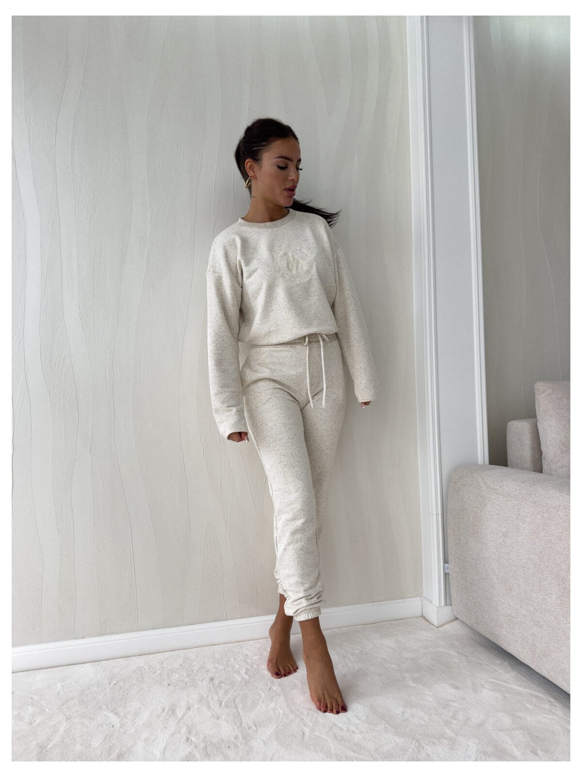 Komplet dresowy LOUIS, konopia