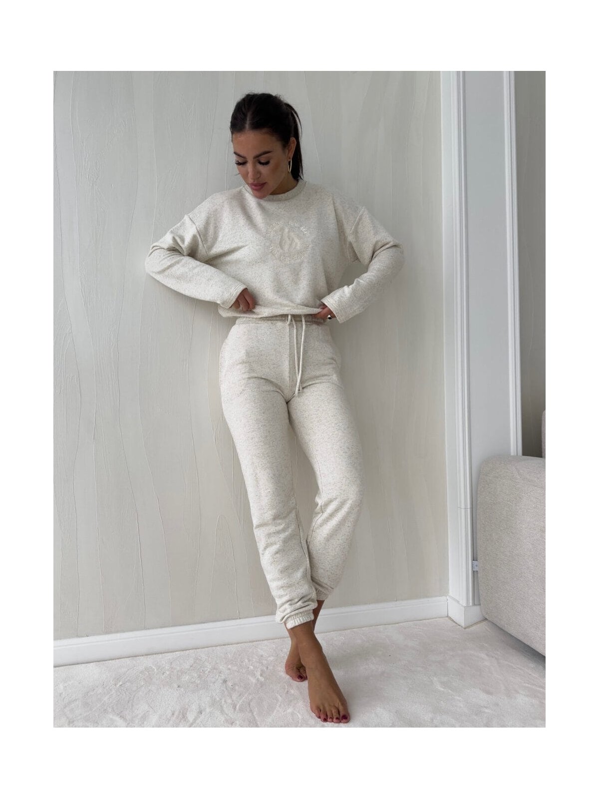 Komplet dresowy LOUIS, konopia