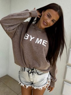 Bluza dresowa DOSE, ciemny beż