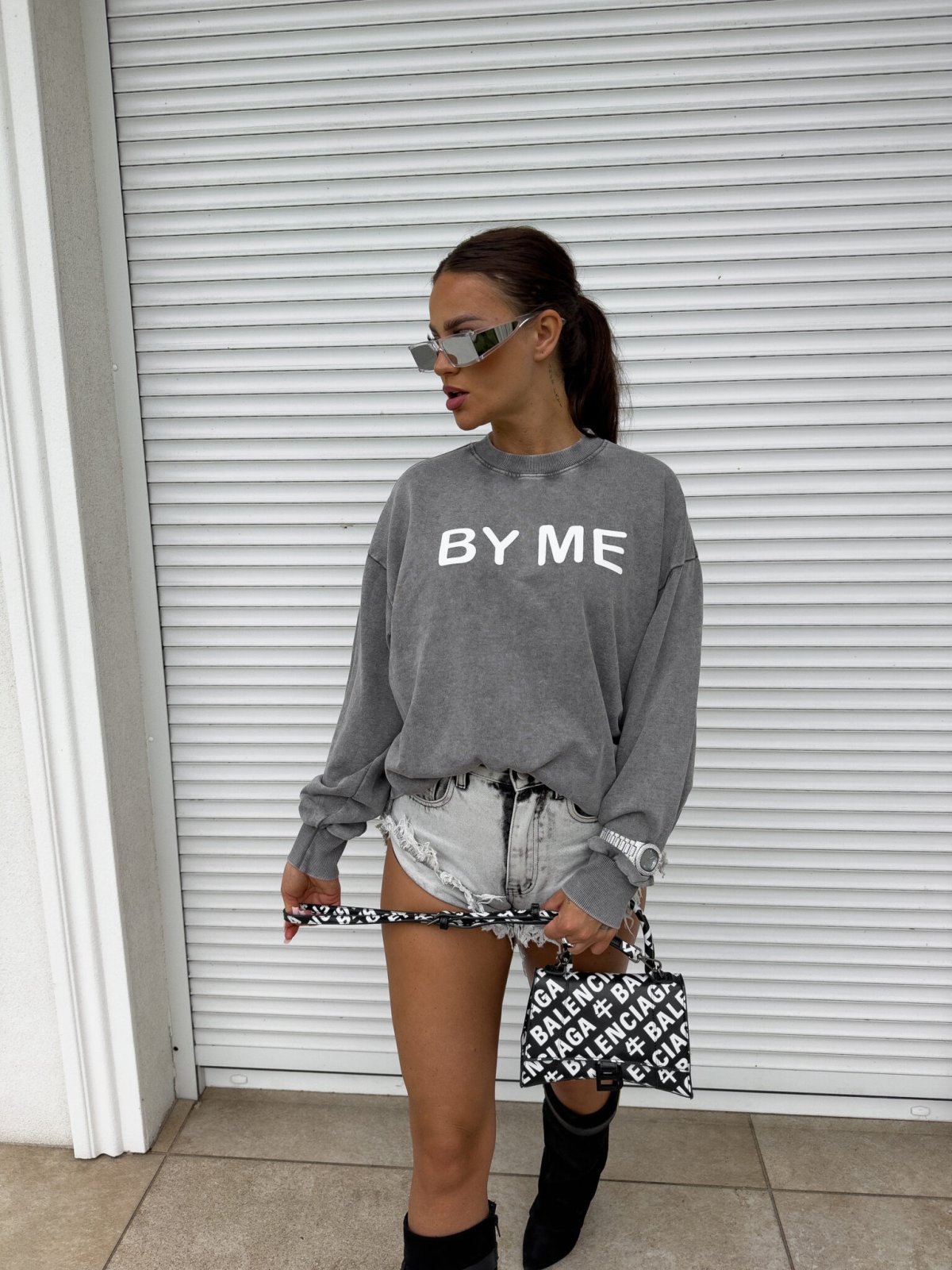 Bluza dresowa DOSE, szara