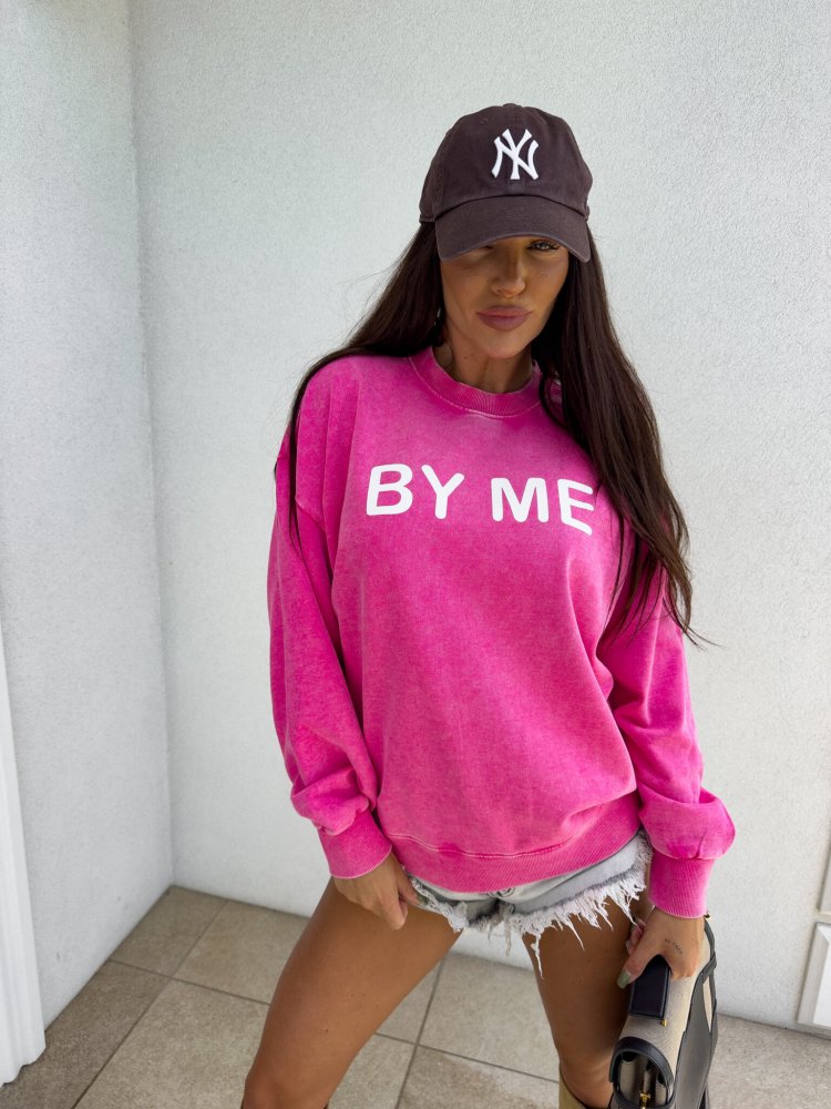 Bluza dresowa DOSE, róż