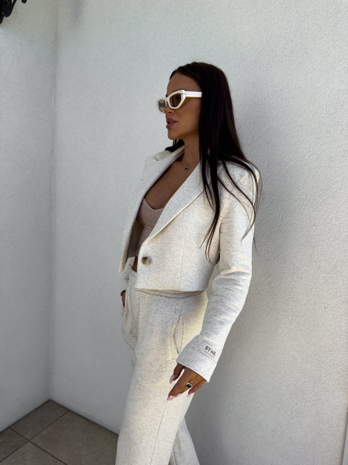 Marynarka dresowa SLIM, konopia