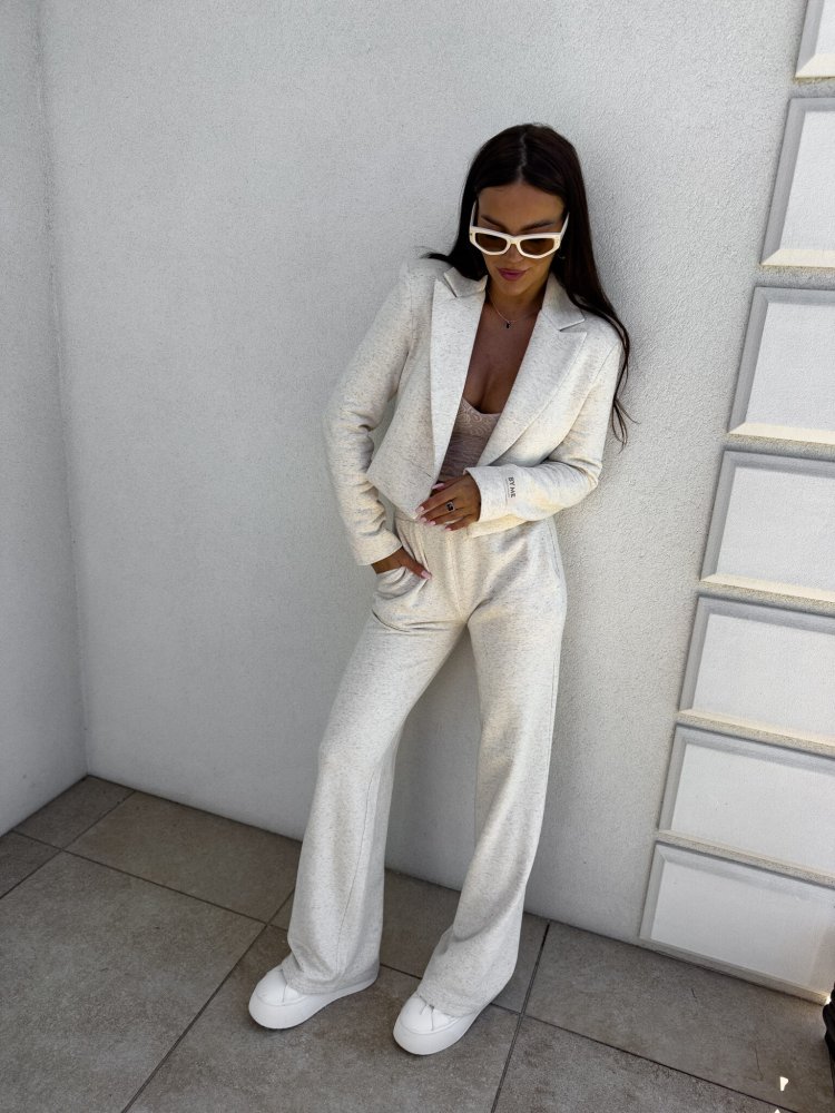 Marynarka dresowa SLIM, konopia