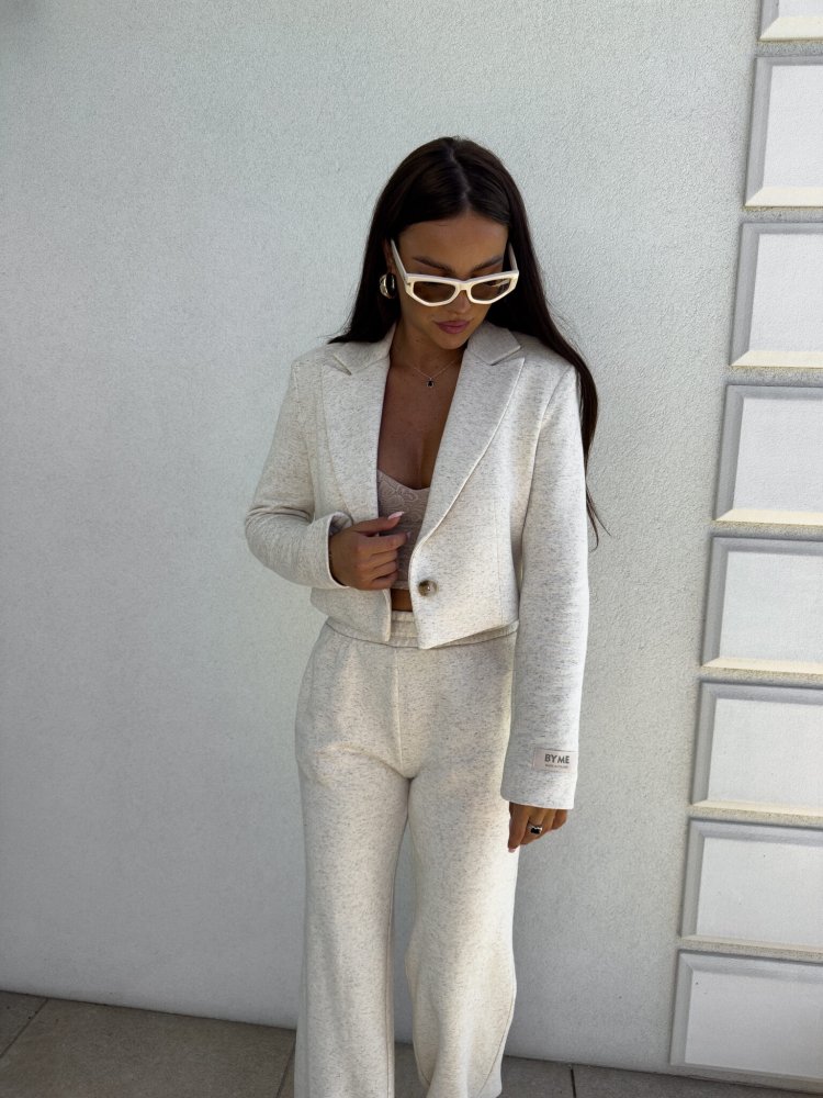 Marynarka dresowa SLIM, konopia