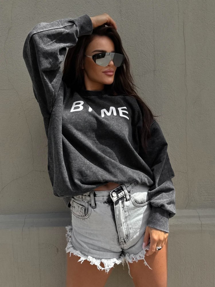 Bluza dresowa DOSE, czarna