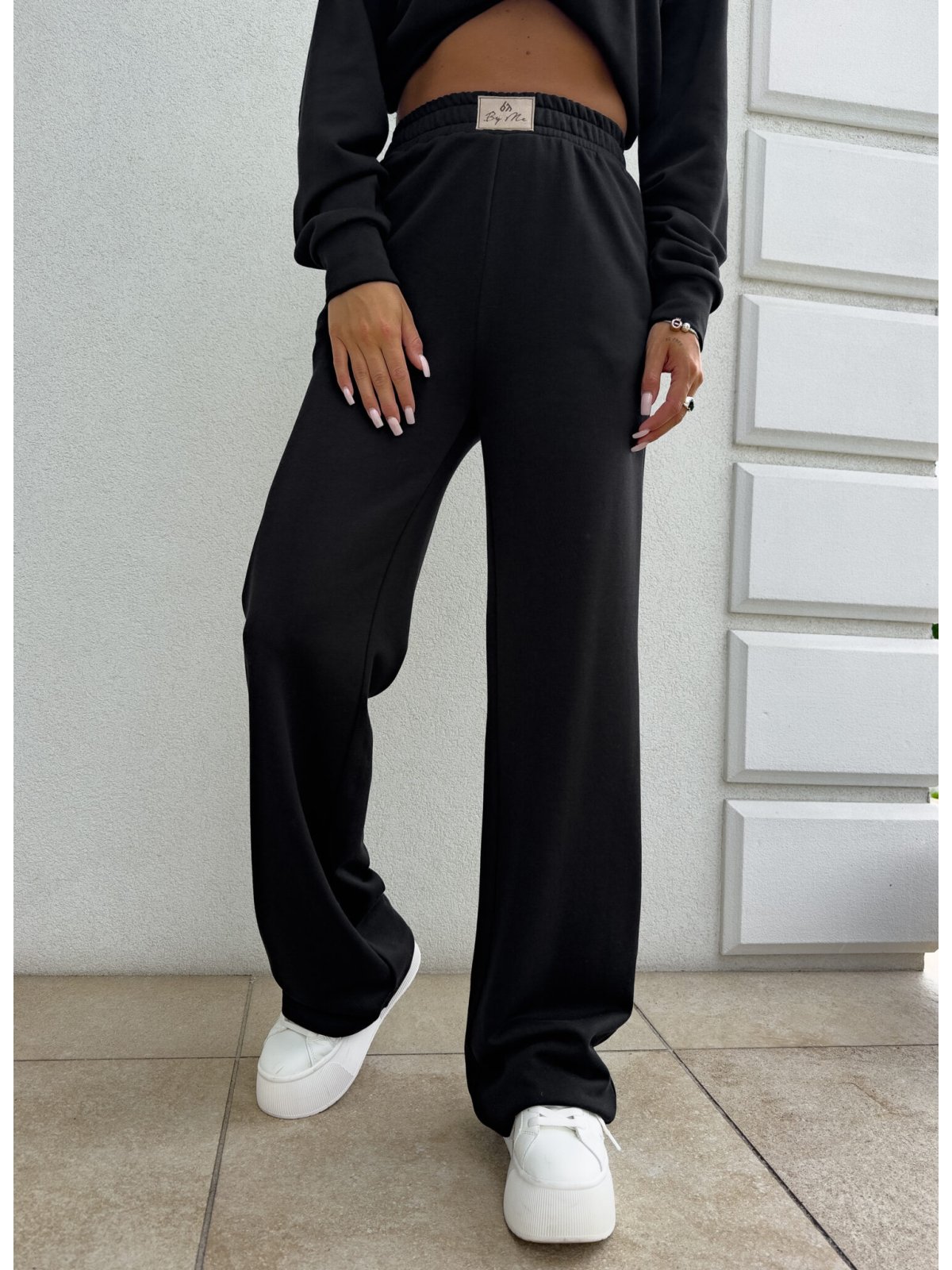 Spodnie dresowe SEVEN, czarne