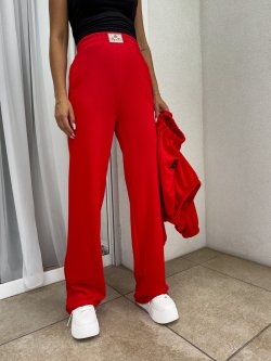 Spodnie dresowe SEVEN, czerwone