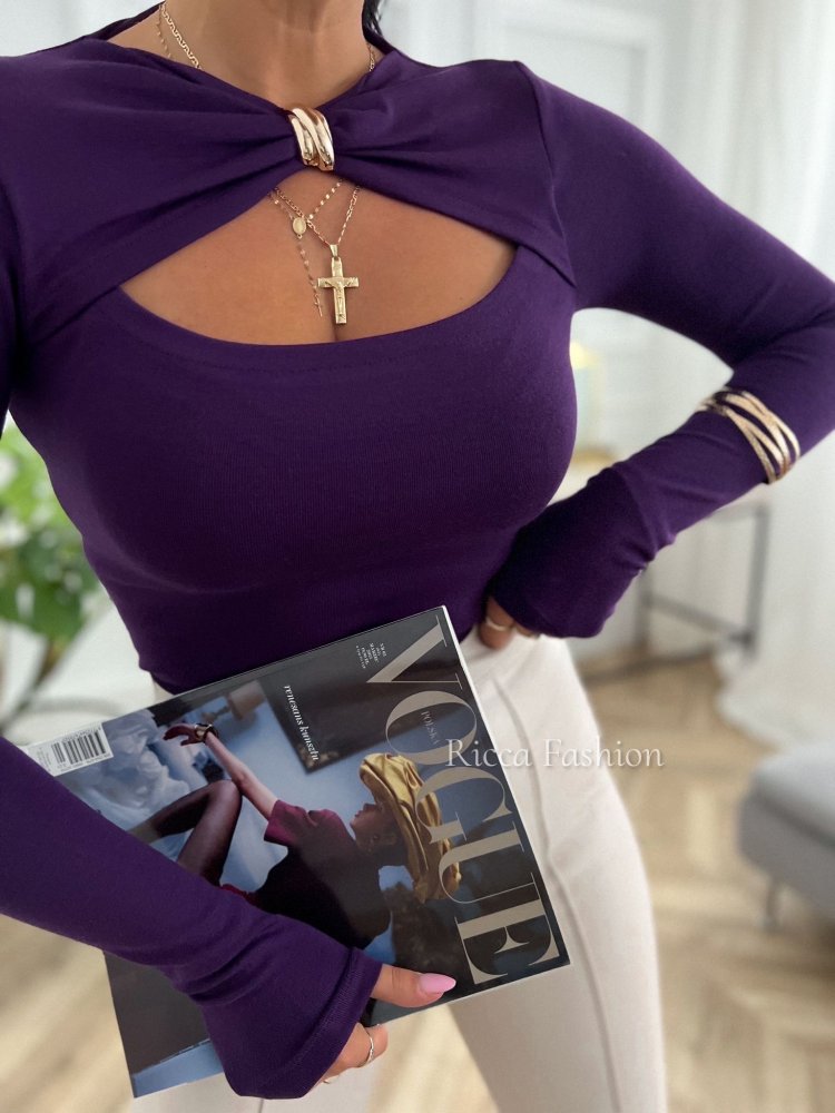 Bluzka LOLA, violet