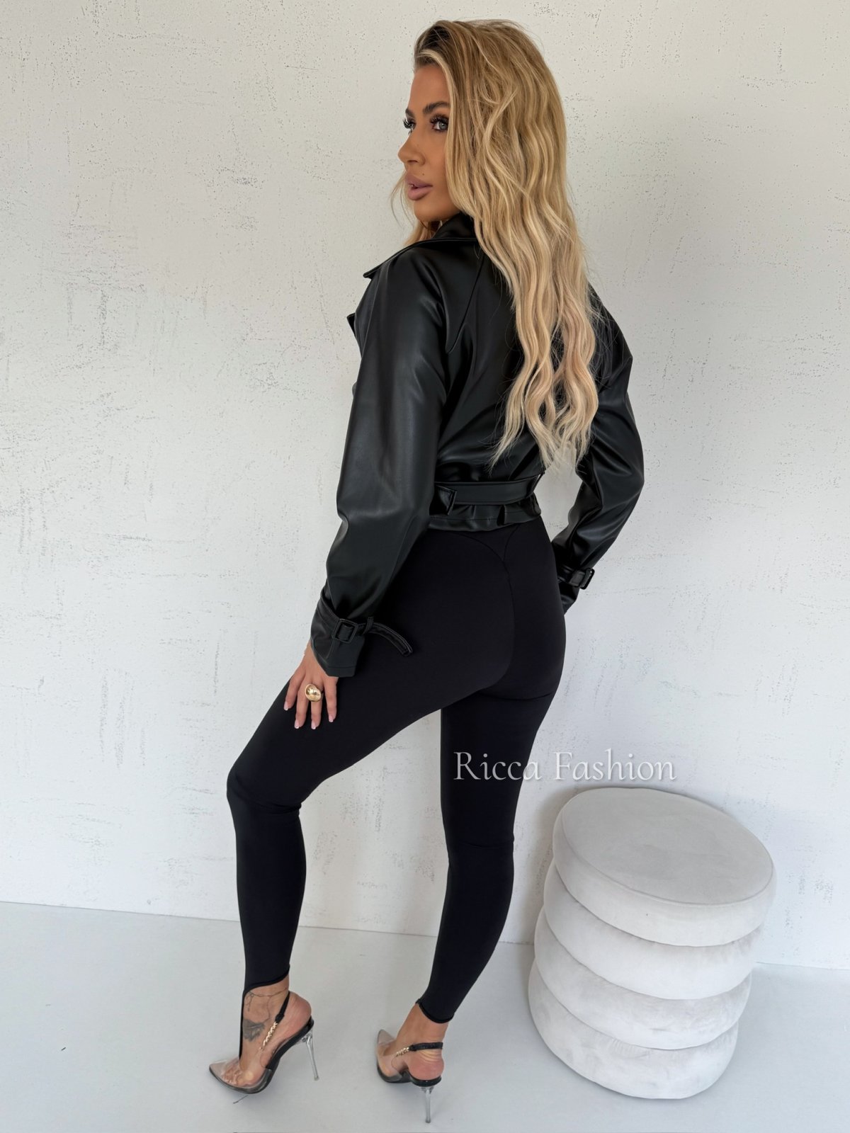 Legginsy push up TOKYO, black