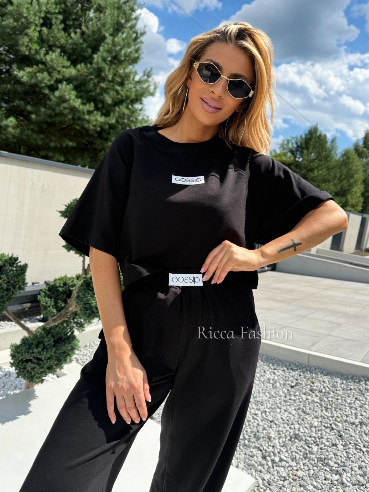 Komplet GOSSY, black