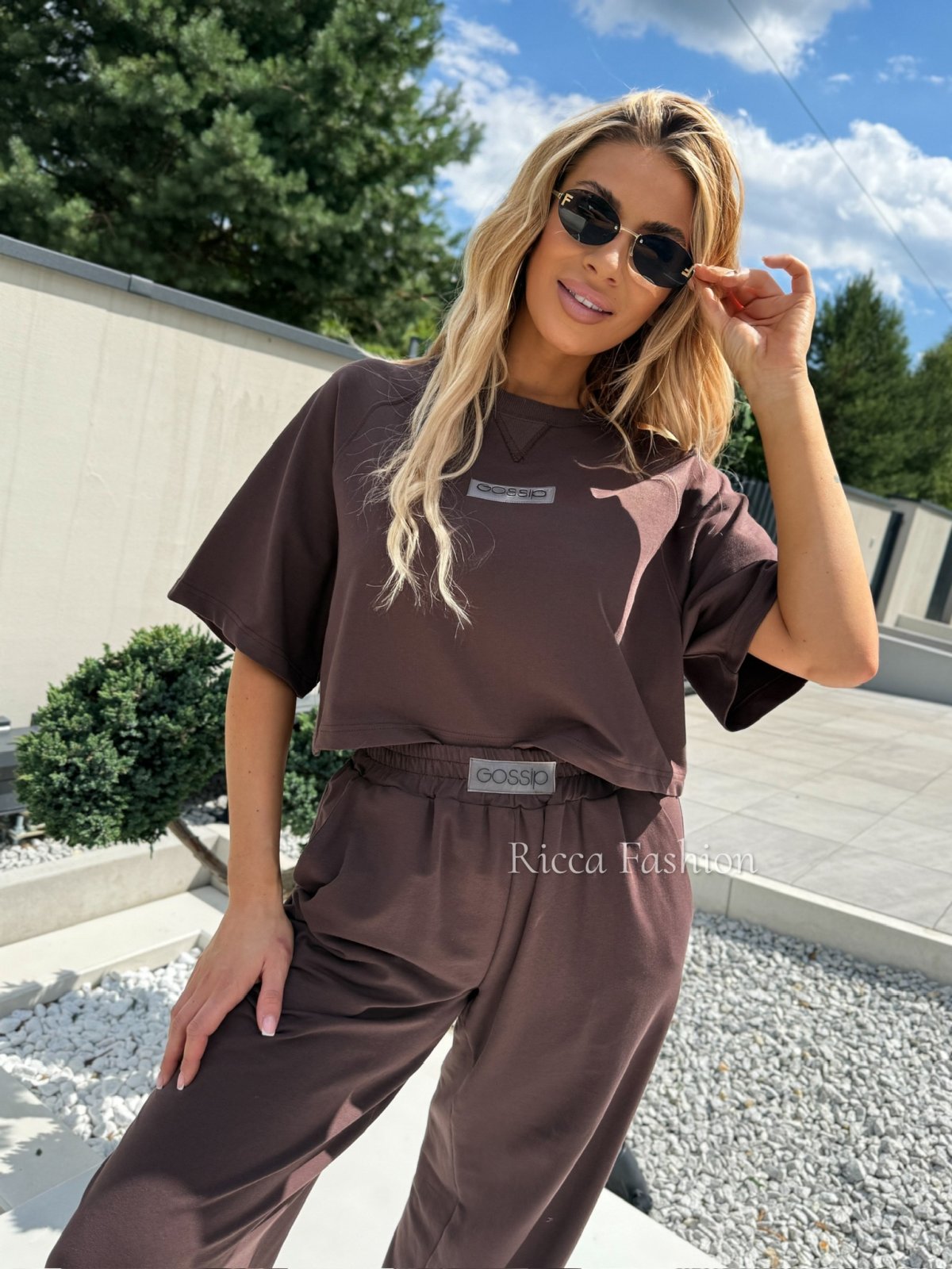 Komplet GOSSY, chocolate